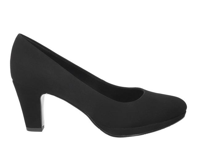 Women's Easy Street Equinox Pumps in Black Lamy color