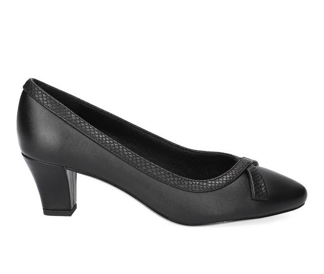 Women's Easy Street Kata Pumps in Black color