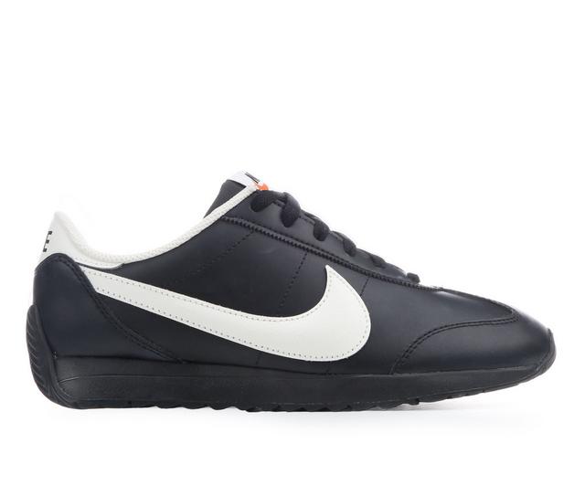 Women's Nike Pacific Leather Sneakers in Black/Sail color