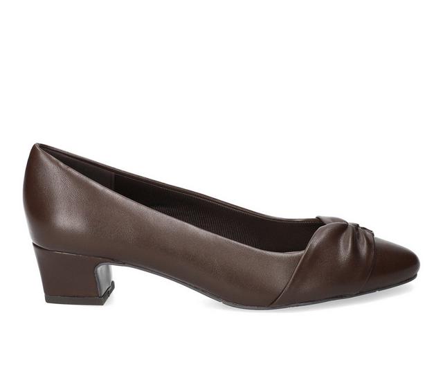 Women's Easy Street Lyanna Pumps in Brown color