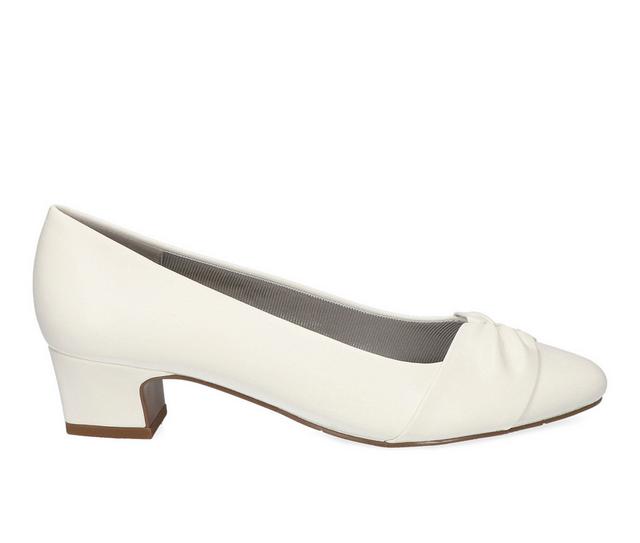 Women's Easy Street Lyanna Pumps in White color
