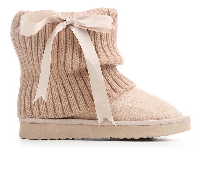 Girls' Steve Madden Little Kid & Big Kid JJaxie Boots in Tan color