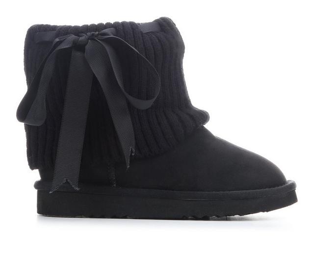 Girls' Steve Madden Little Kid & Big Kid JJaxie Boots in Black color