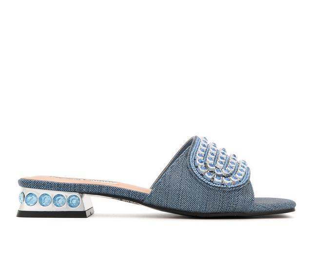 Women's Lady Couture Ivy Sandals in Blue Denim color