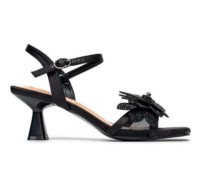 Women's Lady Couture Lori Dress Sandals in Black color