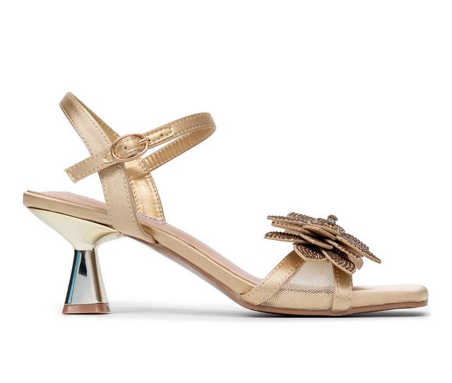 Women's Lady Couture Lori Dress Sandals in Gold color