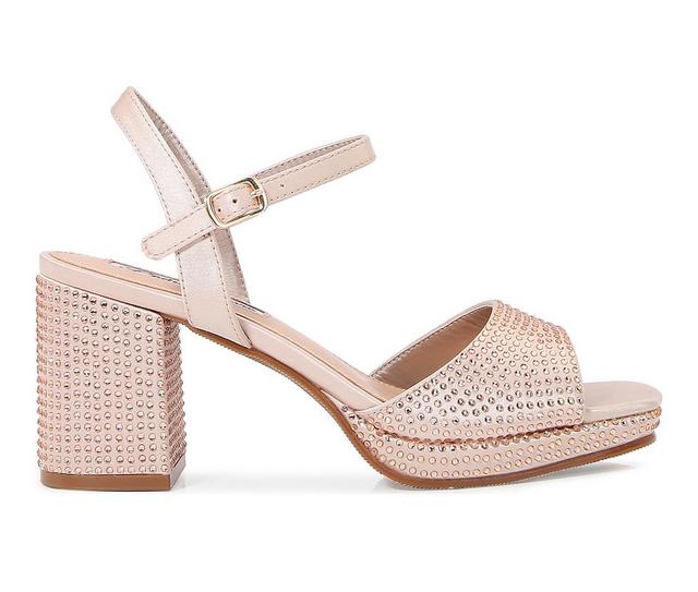 Women's Lady Couture Judy Platform Sandals in Champagne color