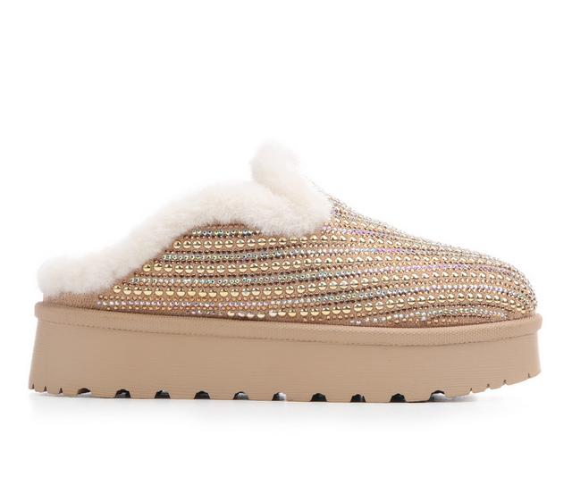 Girls' VINTAGE HAVANA Little Kid & Big Kid Dynamic VHK Slippers in Camel color