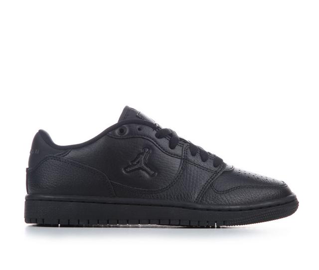 Kids' Jordan Big Kid Court Connect Low Sneakers in Black/Black color