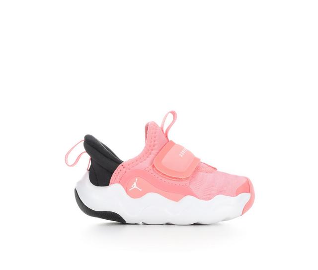 Jordan Infant & Toddler 23/7.2 EasyOn Running Shoes in Pink/White/Blk color