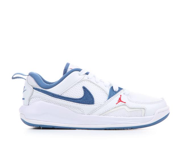 Kids' Jordan Big Kid CMFT Era Running Shoes in Wht/Red/TruBlu color