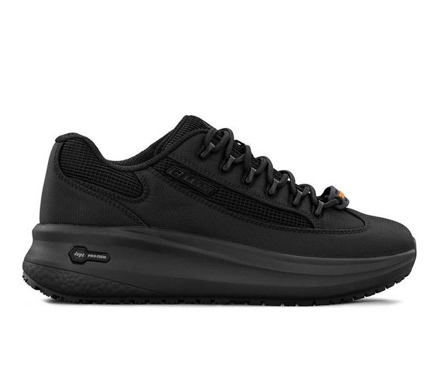 Men's Lugz Express Ballistic Slip Resistant Work Sneakers in Black color