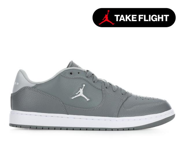 Men's Jordan Court Connect Low Sneakers in Grey/Grey color