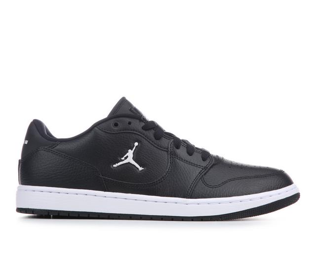 Men's Jordan Court Connect Low Sneakers in Black/White color