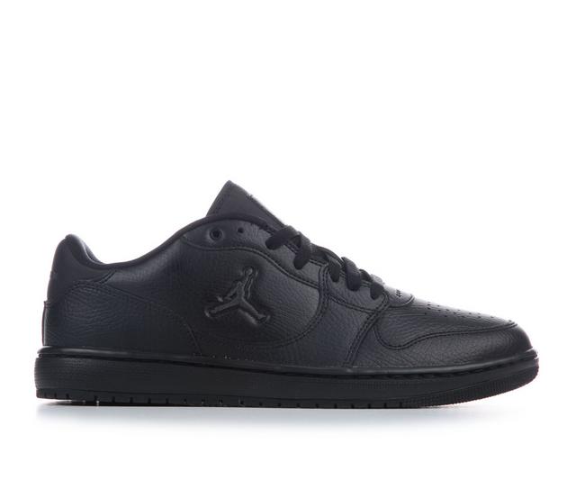 Men's Jordan Court Connect Low Sneakers in Black/Black color