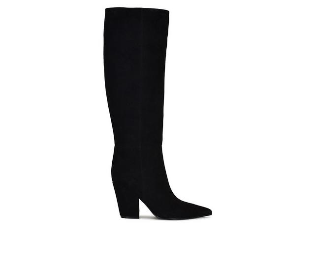 Women's Nine West Adera Knee High Boots in Black color