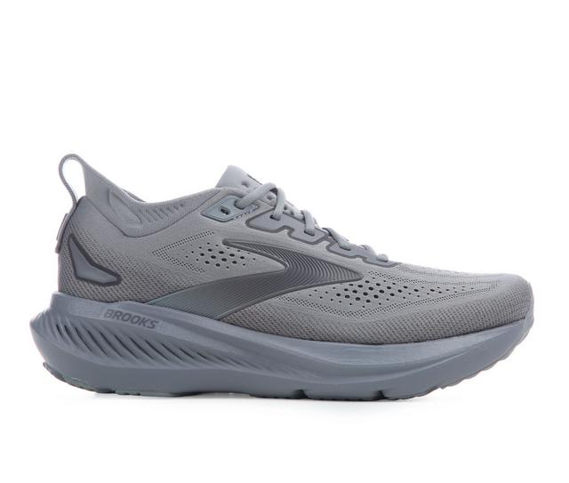 Men's Brooks Glycerin 23-MA Running Shoes in Grey/Black color