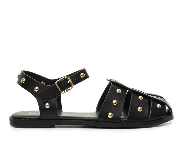 Catherine Malandrino Studdy Flats in Black color