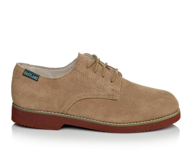 Women's Eastland Buck Oxfords in Taupe color