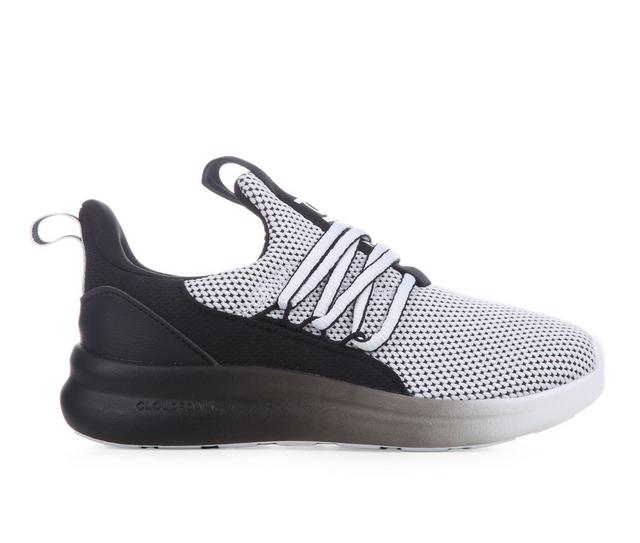 Boys' Adidas Little Kid & Big Kid Lite Racer Adapt 7.0 Wide Running Shoes in Wht/Black/Wht color