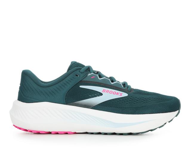 Women's Brooks Anthem 8 Running Shoes in Sky/White color