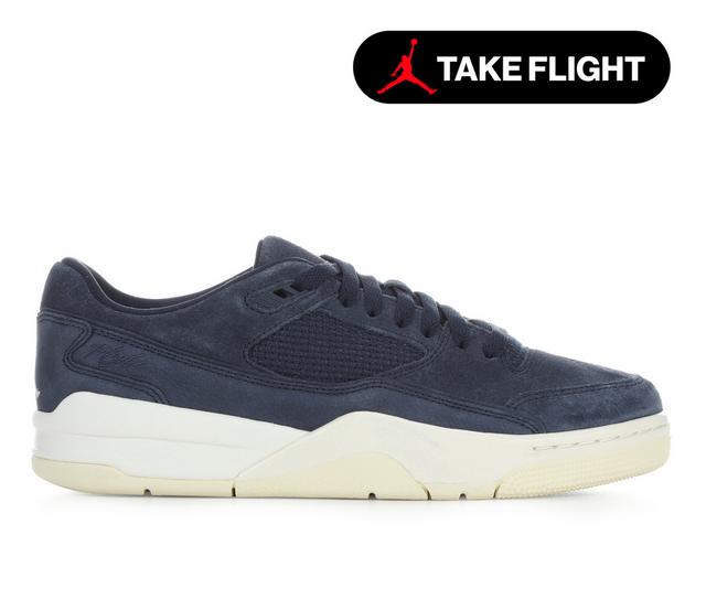 Men's Jordan Flight Court Low Sneakers in Navy/Sail color