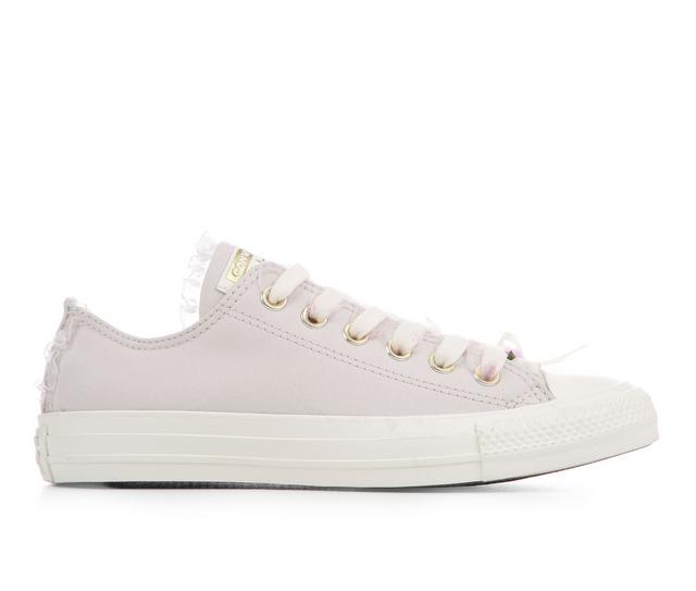 Women's Converse All Star Canvas Ox Sneakers in Taupe Floral color