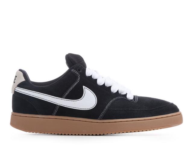 Men's Nike Court Vision FL Sneakers in Blk/Wht/Gum color