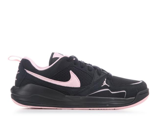Women's Jordan CMFT Era Sneakers in Black/Pink 060 color