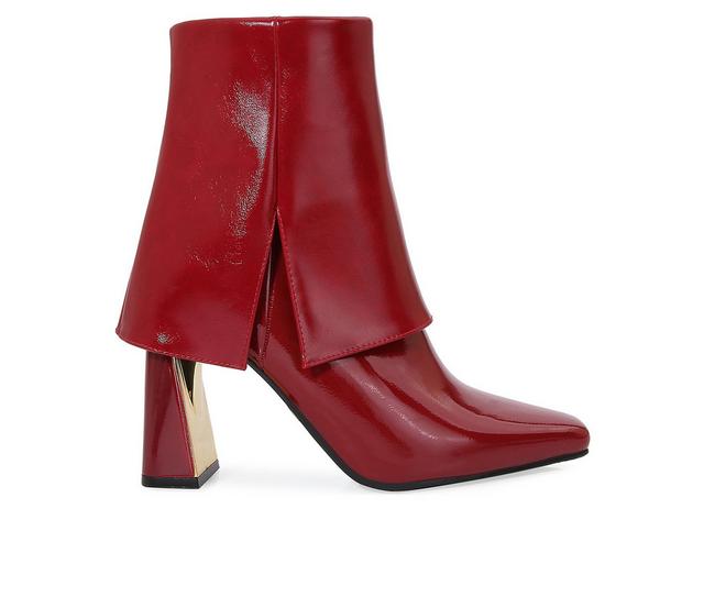 Women's Ninety Union Farina Booties in Wine color