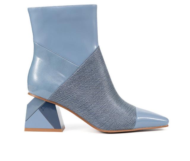 Women's Ninety Union Sienna Booties in Blue Multi color