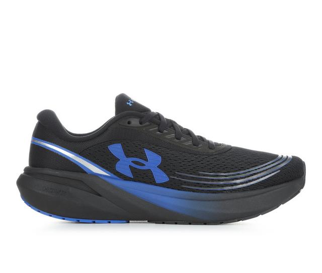 Men's Under Armour Men's Velociti Pace Running Shoes in Blk/Blk/Royal color