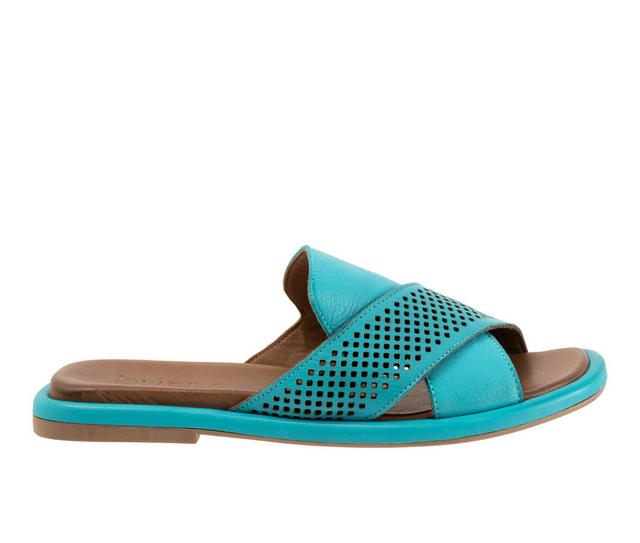 Women's Bueno Eddison Sandals in Turquoise color