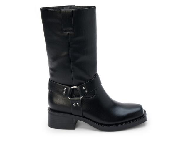 Women's Coconuts by Matisse Autumn Mid-Calf Boots in Black color