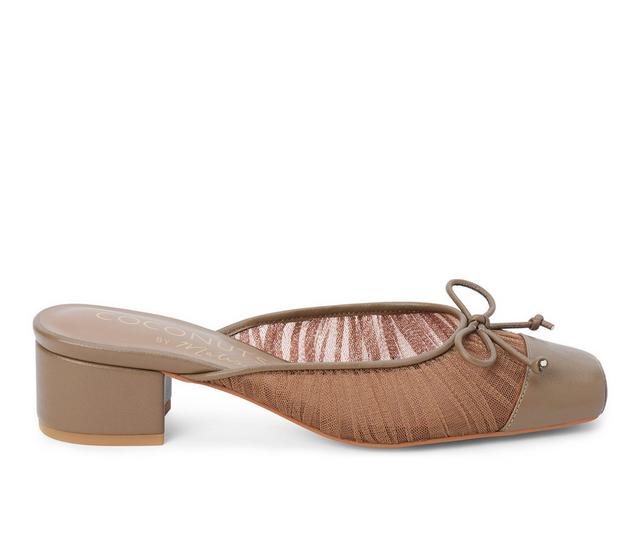 Women's Coconuts by Matisse Geneva Dress Sandals in Mocha color