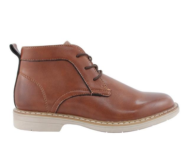 Boys' Deer Stags Little Kid & Big Kid Garfield Jr Dress Boots in Cognac color