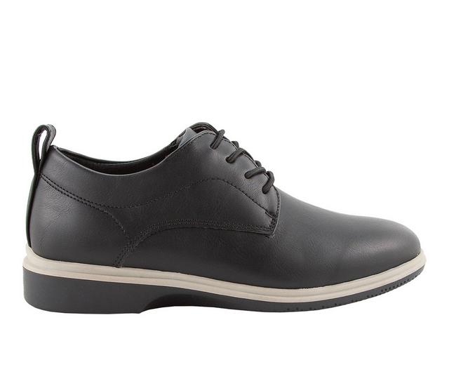 Boys' Deer Stags Little Kid & Big Kid Lisbon Jr Oxford in Black/Grey color