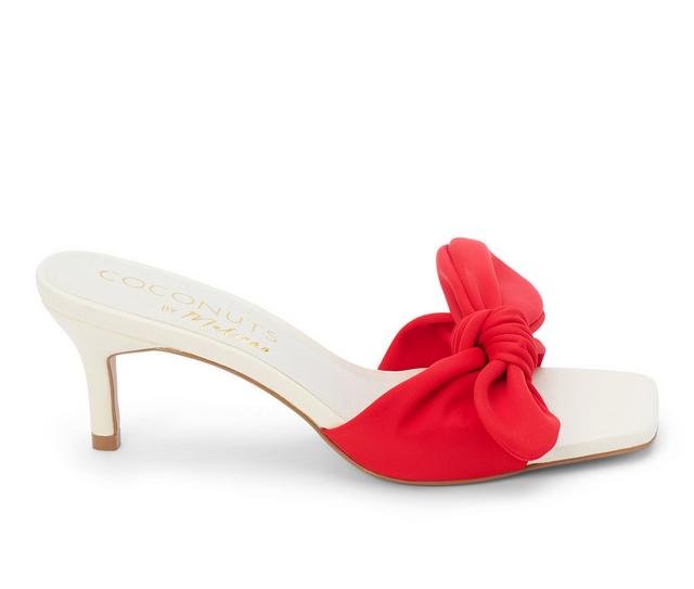 Women's Coconuts by Matisse Uptown Dress Sandals in Red color