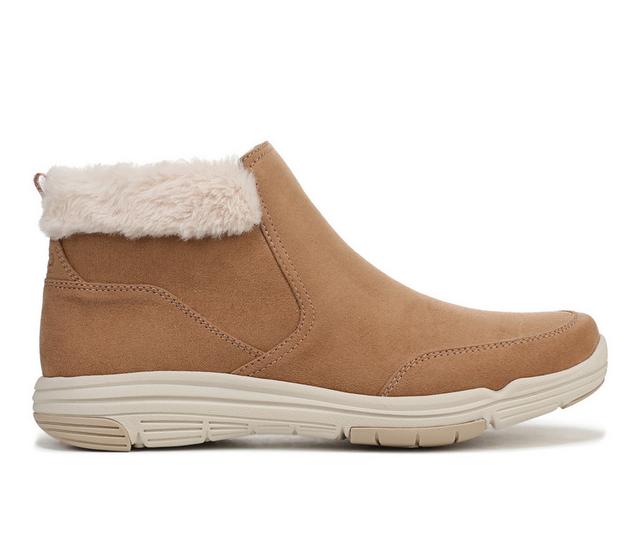 Women's Ryka Amaze Booties in Honeybrown color