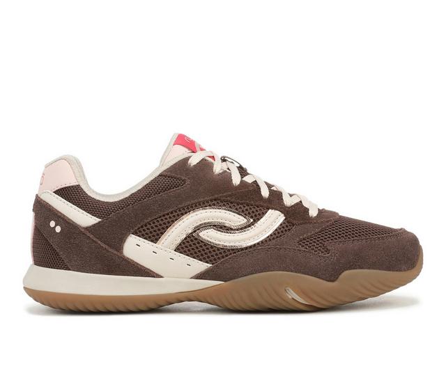 Women's Ryka Candor Sneakers in Fudge Brown color