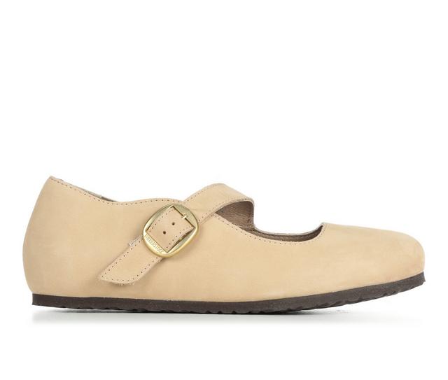 Women's Birkenstock Tracy Flats in Sandcastle color