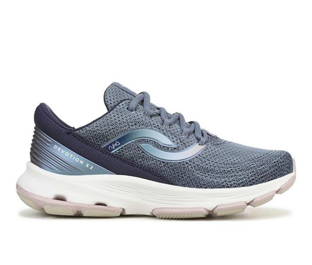 Women's Ryka Devotion X 2 Training Shoes in Flintstone color