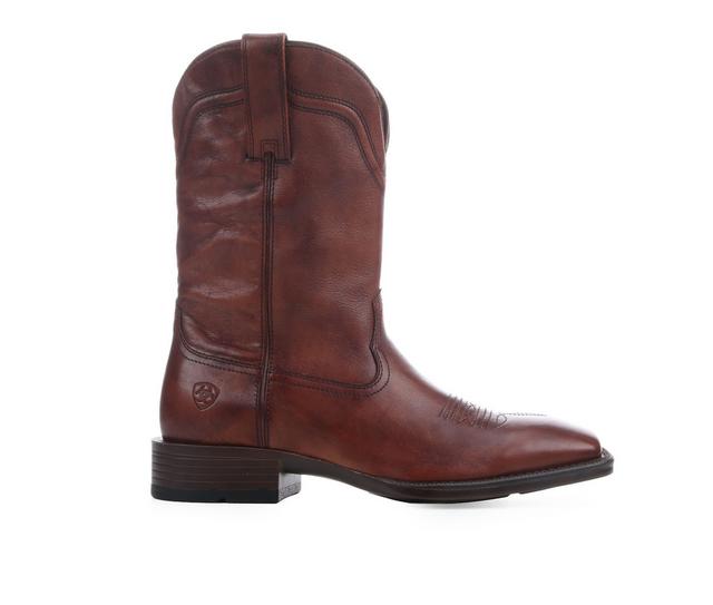 Men's Ariat Alden Eclipse Cowboy Boots in Honey Bee color