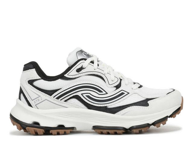Women's Ryka Devotion X TR 2 Lifestyle Sneaker in White/Black color