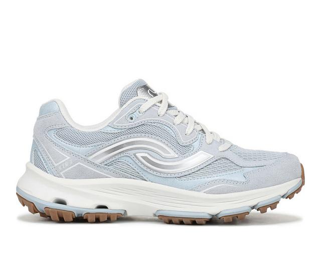 Women's Ryka Devotion X TR 2 Lifestyle Sneaker in Pearl Blue color