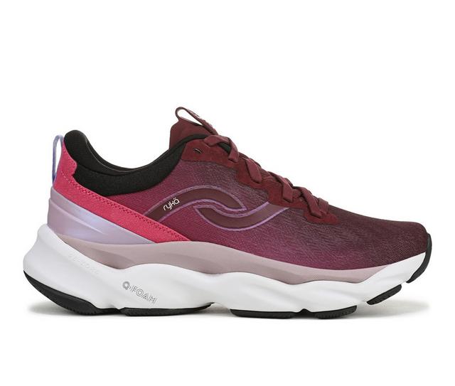 Women's Ryka Elevate Lx Running Shoes in Windsor Red color