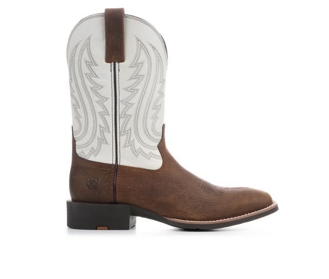 Ariat SPORT BIG COUNTRY MUSTANG Cowboy Boots in Brwn/Smokey Cre color