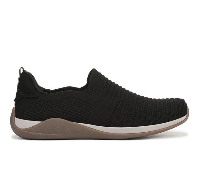 Women's Ryka Era Knit Slip-On in Black color