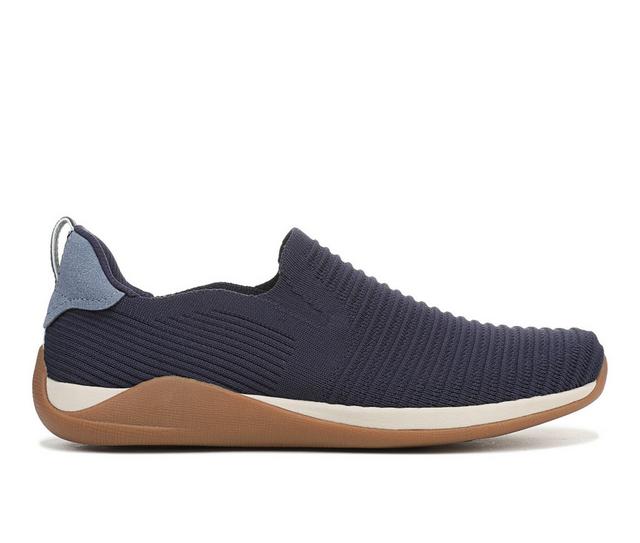 Women's Ryka Era Knit Slip-On in Academy Blue color