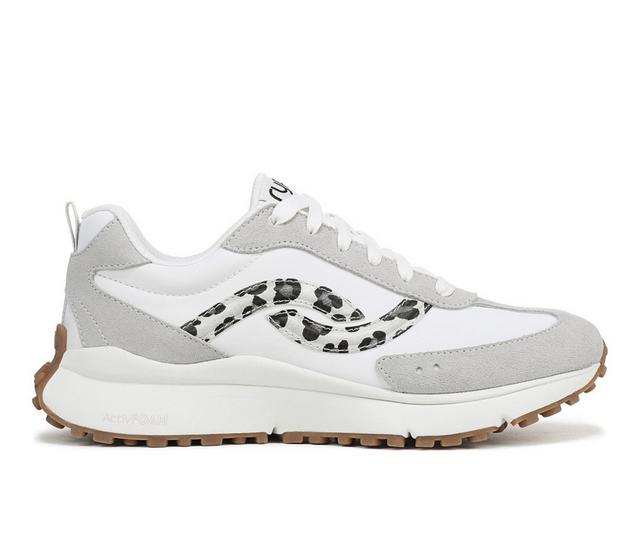 Women's Ryka Jetsetter in White Leopard color